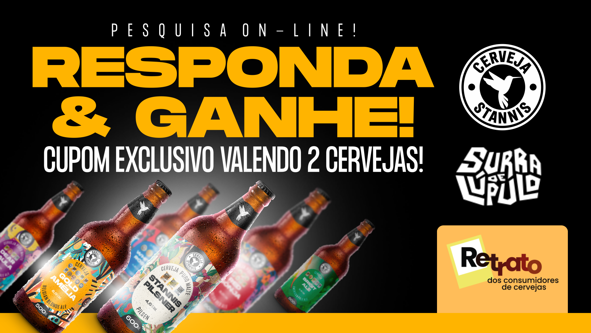 Consumidores de Cerveja: ajude a definir o futuro da artesanal no Brasil