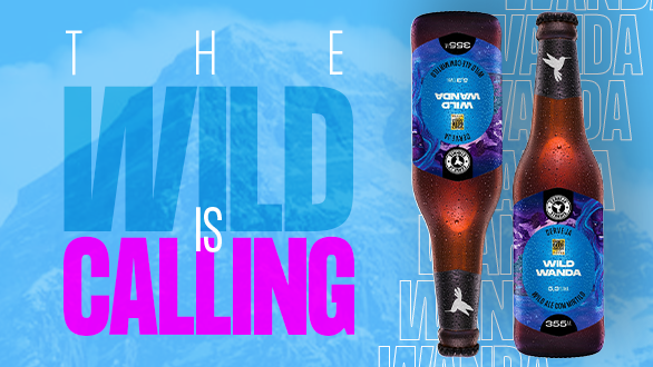 Cerveja Wild Wanda: Encontre o aventureiro que existe dentro de você.