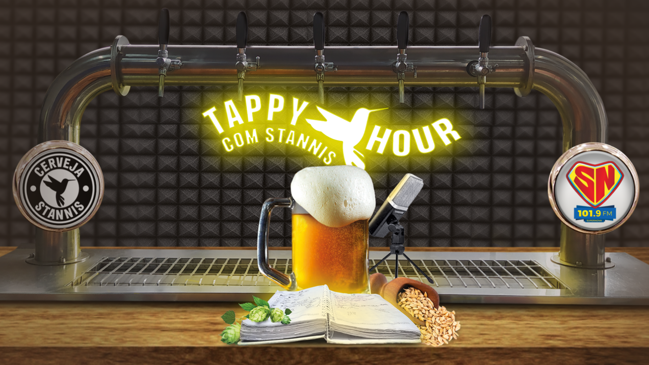 Tappy Hour: Um papo descontraído sobre o que a gente mais ama: cerveja!